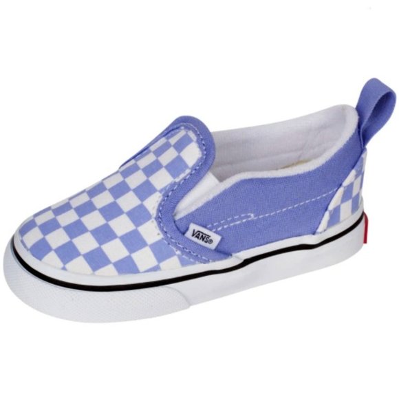 vans pale iris checkerboard